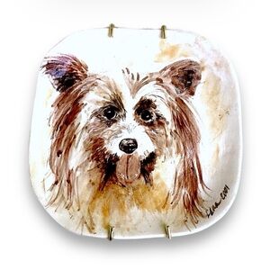 Ceramic Dog Wall Art